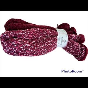 🧦 Jane and Bleecker Slipper Socks NWT